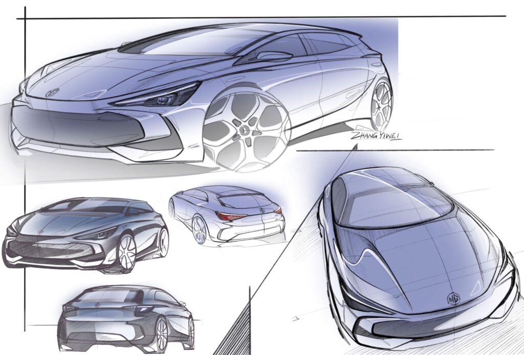 2025 MG 3 design stody.