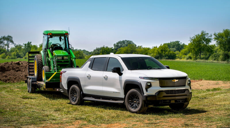 2024 Chevrolet Silverado EV has substantial towing.
