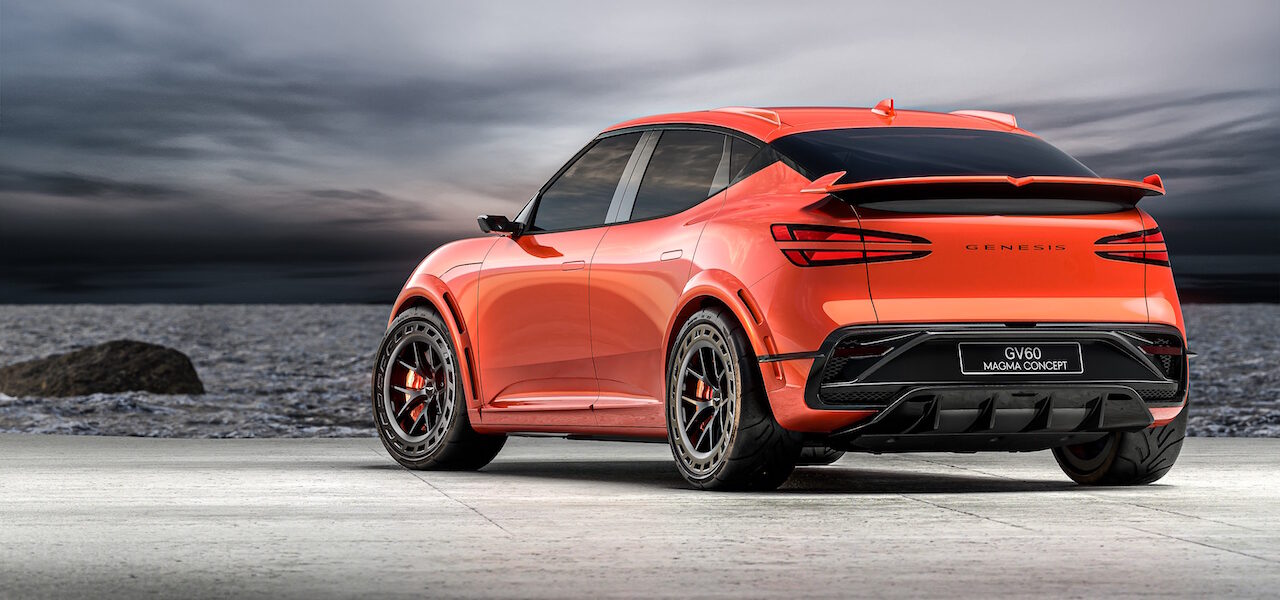 2025 Geneis GV60 Magma.