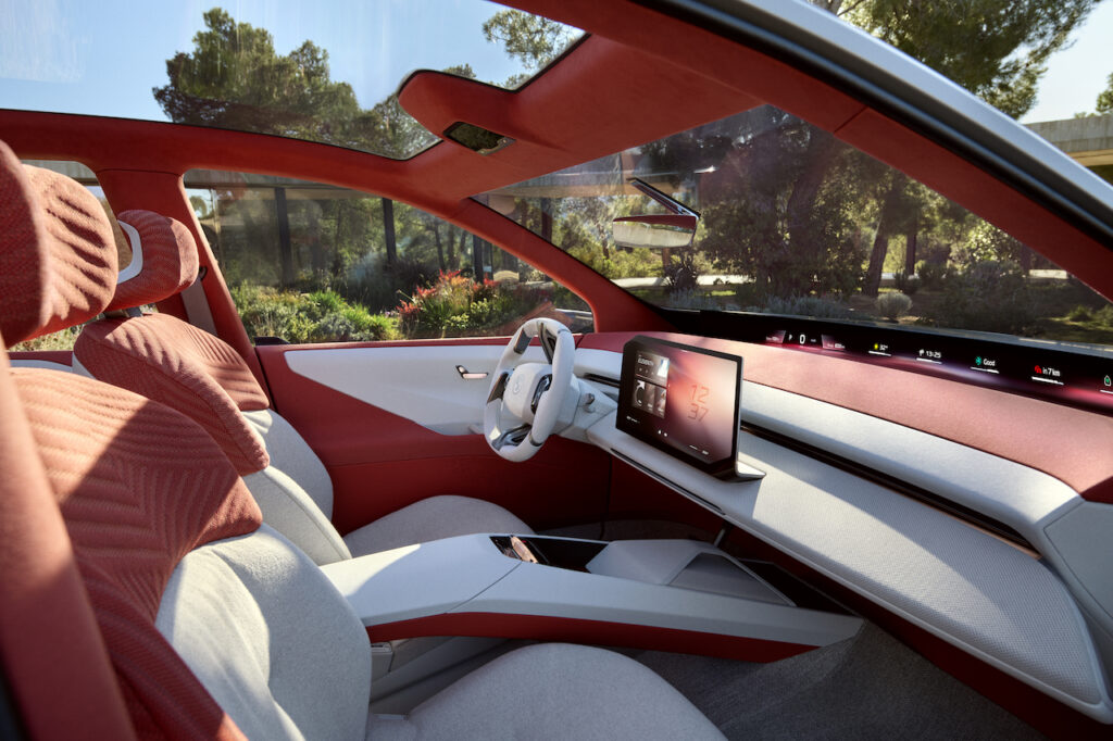 BMW Neue Klasse X concept interior.