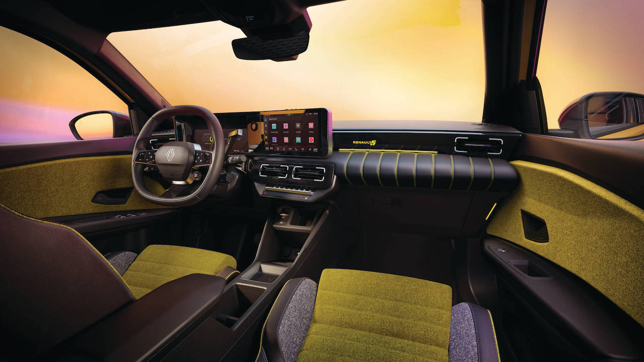 2025 Renault 5 interior.