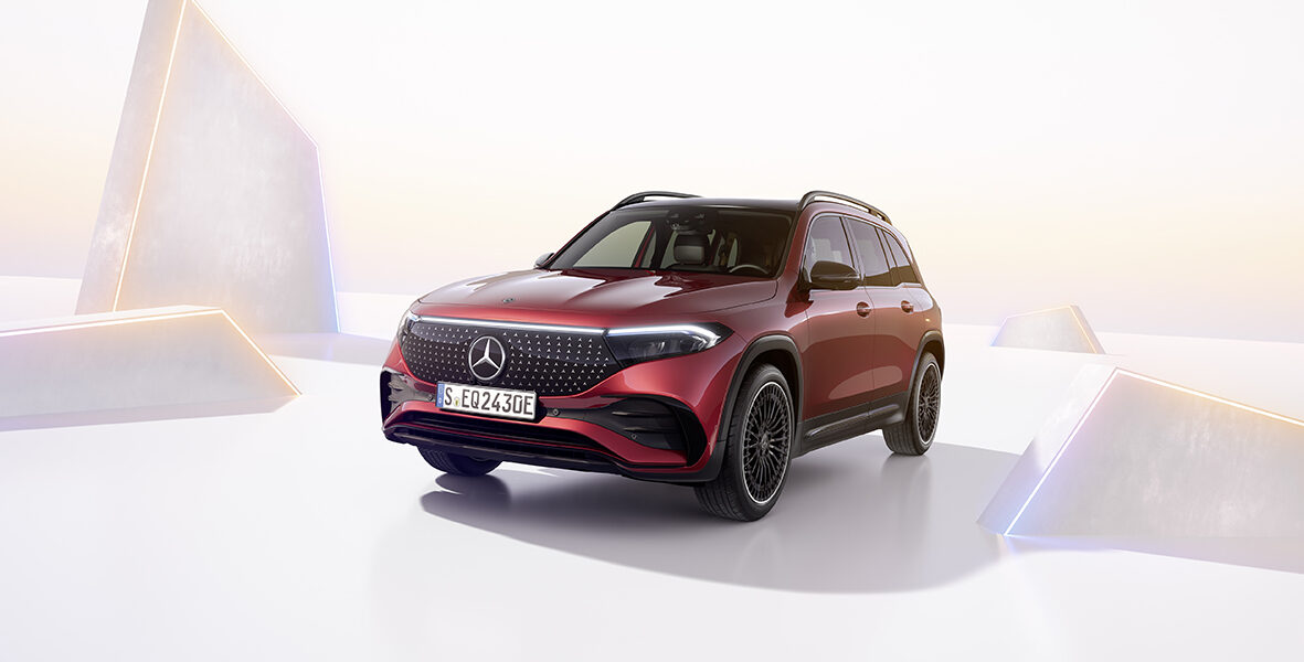 Facelifted 2024 Mercedes-Benz EQB