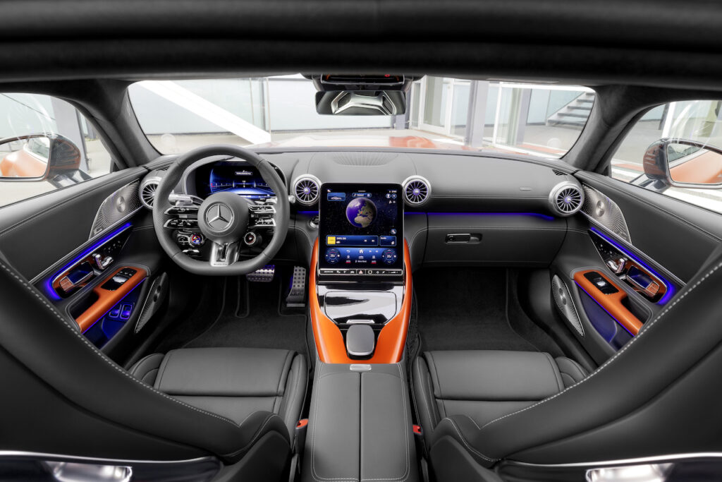2025 Mercedes-AMG GT 63 S E Performance interior.