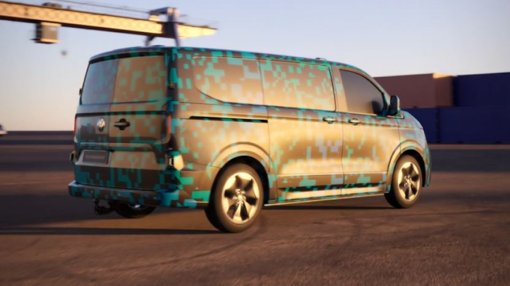 2025 Volkswagen T7 eTransporter.