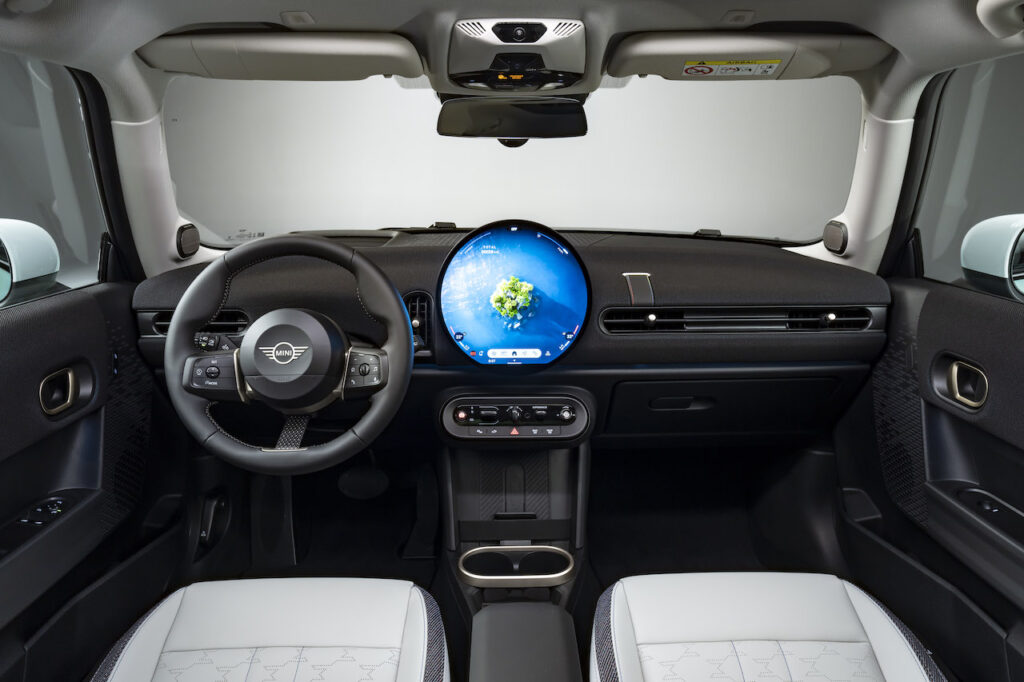 2024 Mini Cooper S interior.
