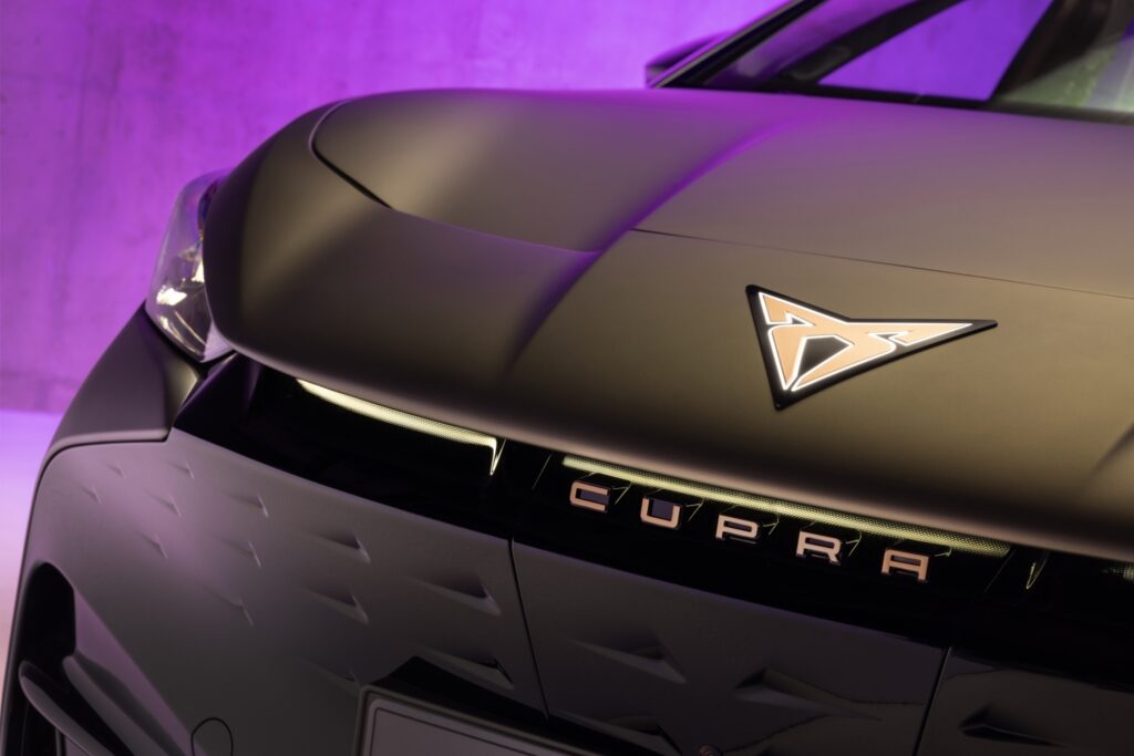 2025 Cupra Tavascan design detail.