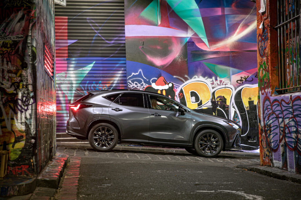 2022 Lexus NX 450h+ F Sport.