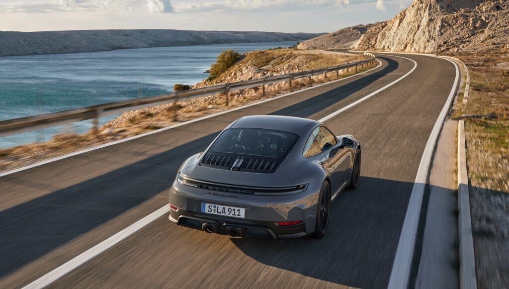 2025 Porsche 911 Carrera GTS (generation 992.2), which gets the innovative T-Hybrid petrol-electric hybrid system