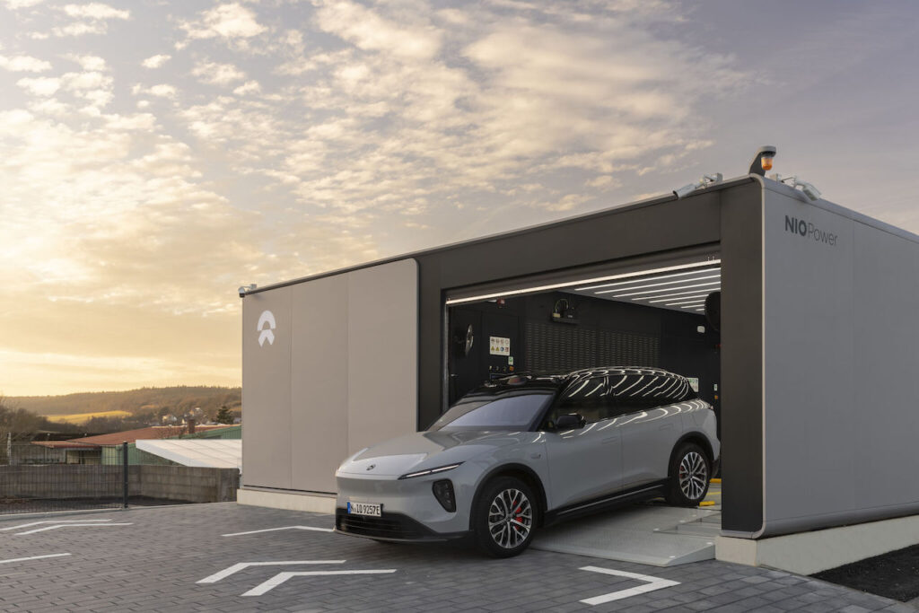 2024 Nio Power battery swap station.