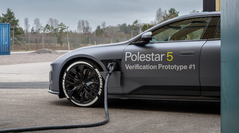 2025 Polestar 5 battery testing.