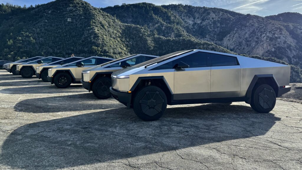 2024 Tesla Cybertruck.