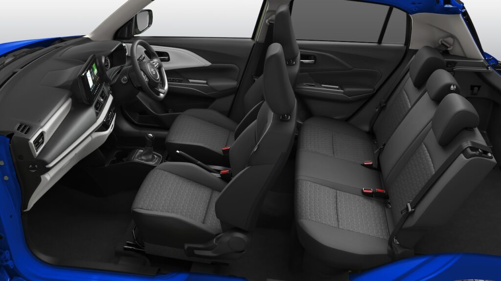 2024 Suzuki Swift Hybrid interior.