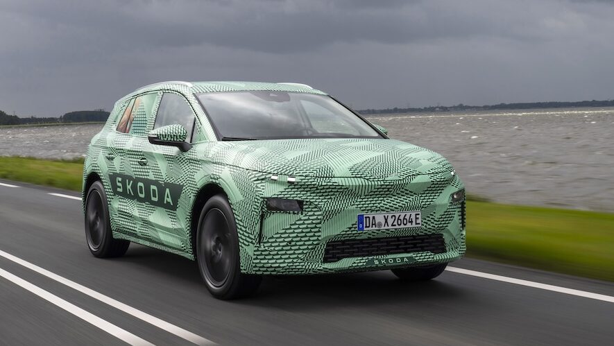 Skoda Elroq Set To Roll! More Details And A Better Look At New Tesla ...