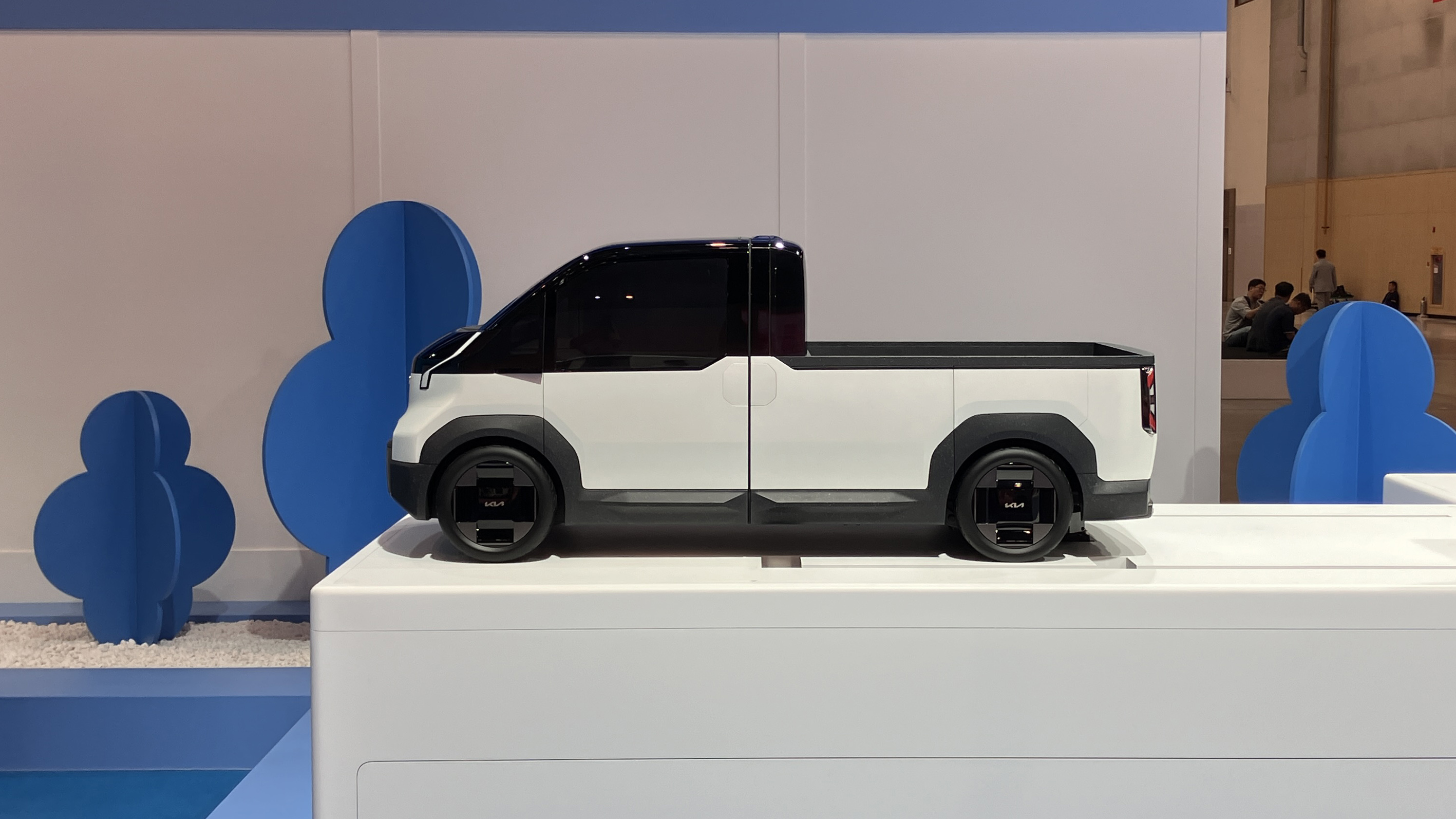 Kia PV5 concept at the 2024 Busan Mobility Show