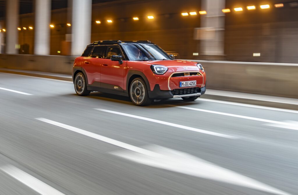 The EV-only Mini Aceman slots between the Cooper and Countryman