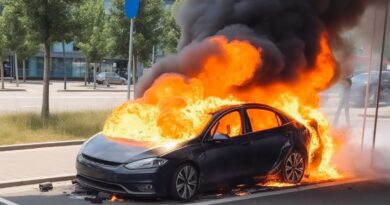 EV battery fires are rare