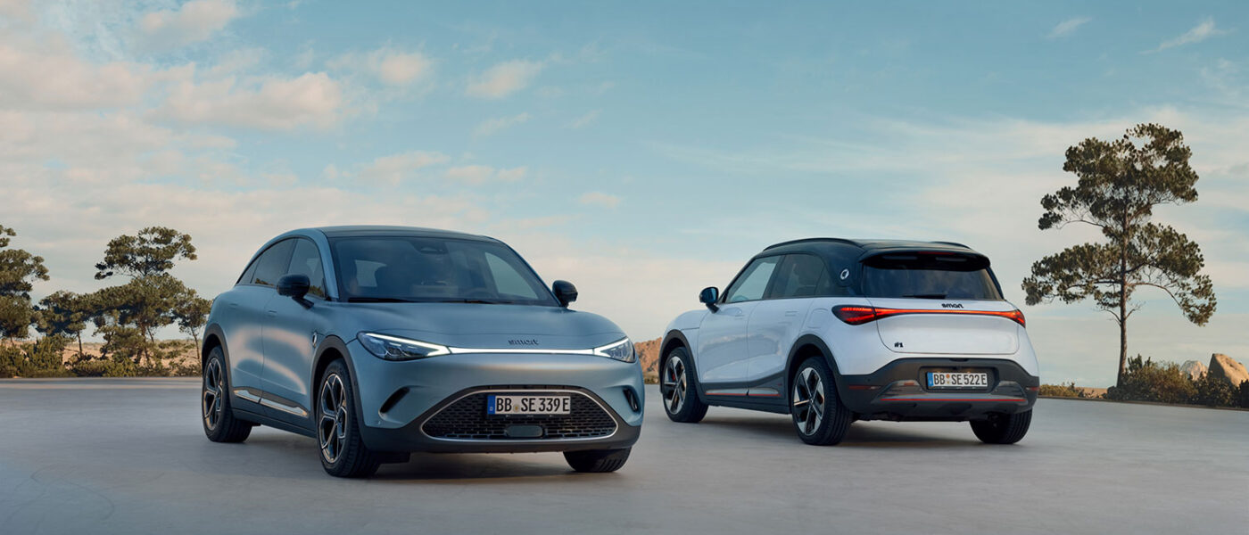 2024 Smart 1 (right) and 3.