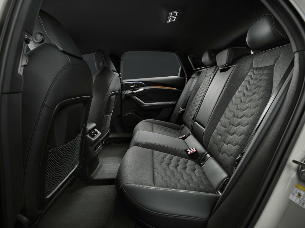 2025 Audi A6 Sportback e-tron Performance Cockpit interior.