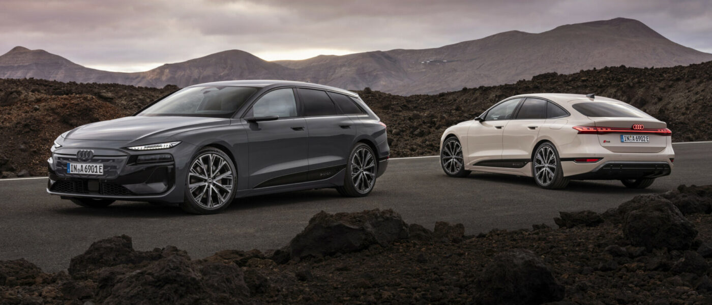 2025 Audi A6 Avant e-tron and Audi A6 Sportback e-tron.