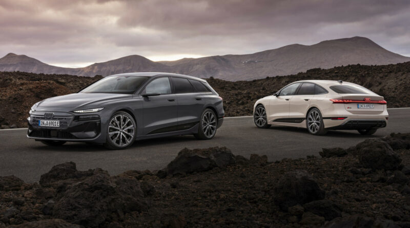 2025 Audi A6 Avant e-tron and Audi A6 Sportback e-tron.