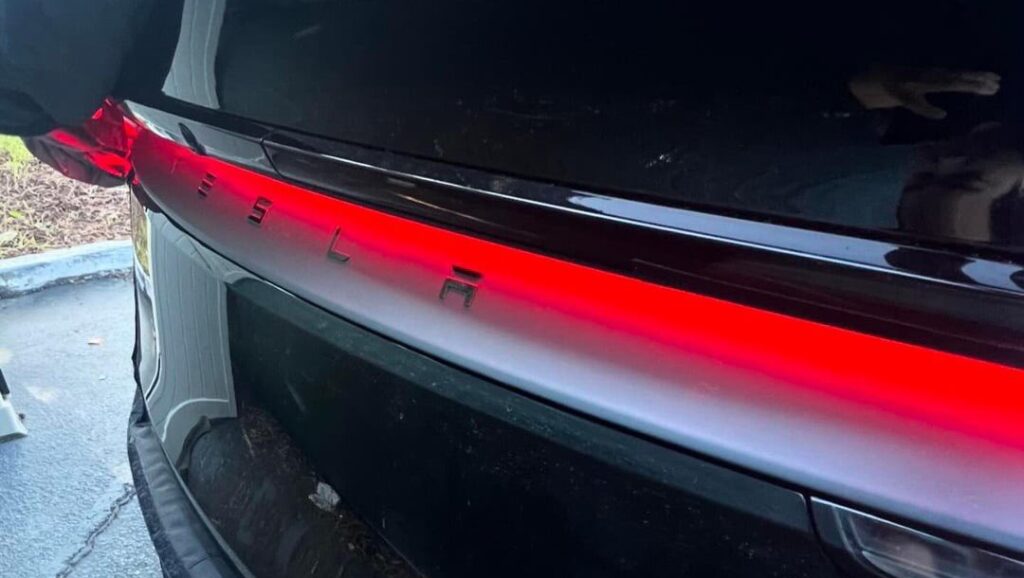 2025 Tesla Model Y Project Juniper spy shot.