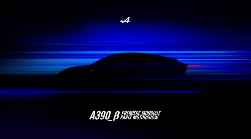 Alpine A390 show car