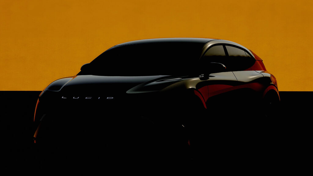 2026 Lucid medium SUV teaser