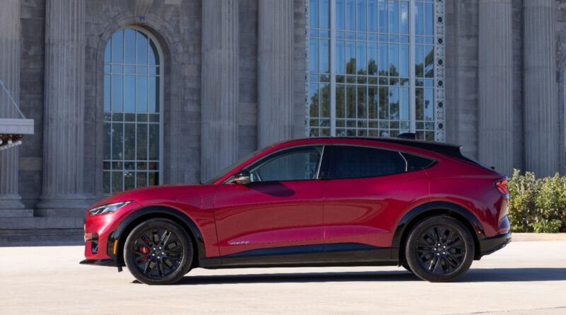 2025 Ford Mustang Mach-E Premium Sport Appearance Package.