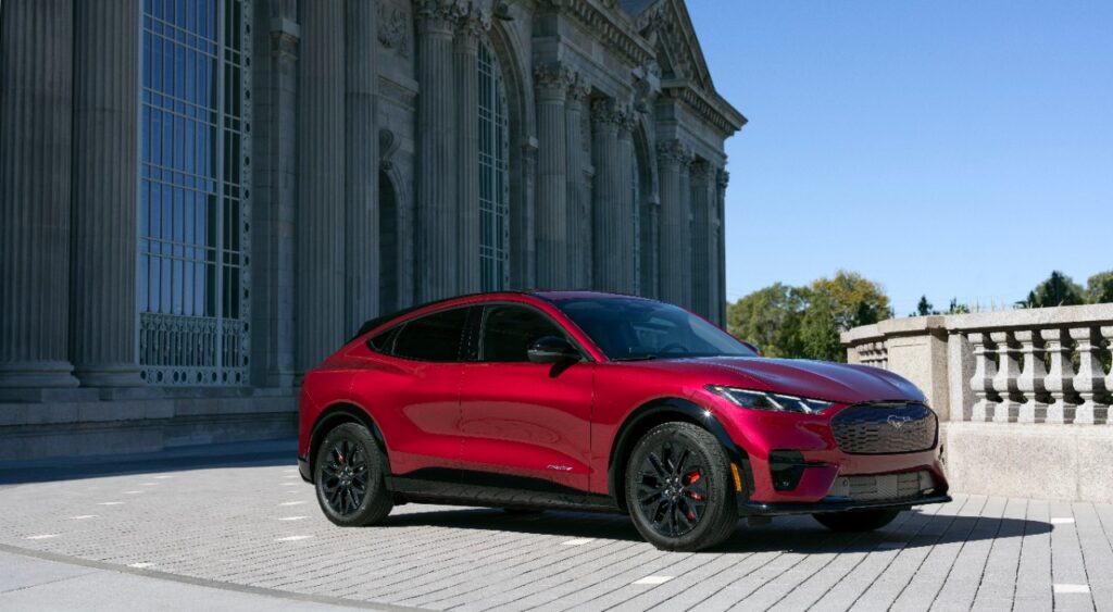 2025 Ford Mustang Mach-E Premium Sport Appearance Package.