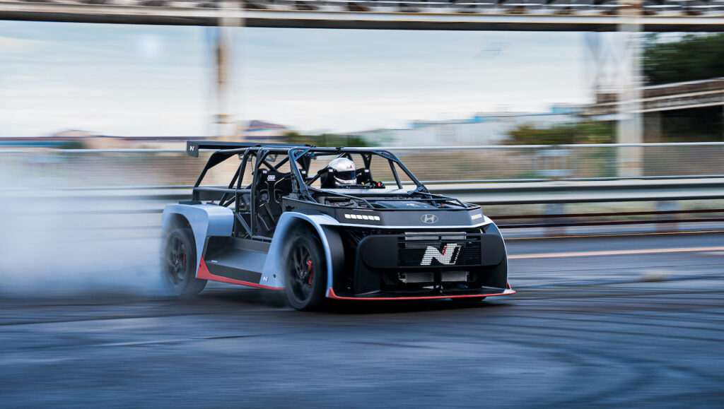 2024 Hyundai RN24 rolling lab EV prototype