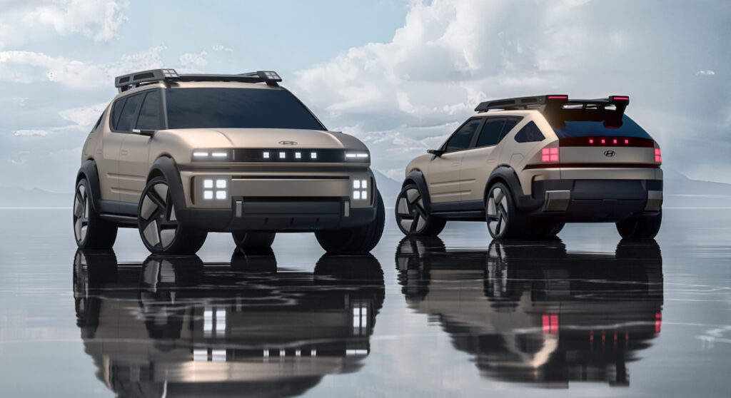 2024 Hyundai Initium hydrogen fuel cell electric concept vehicle