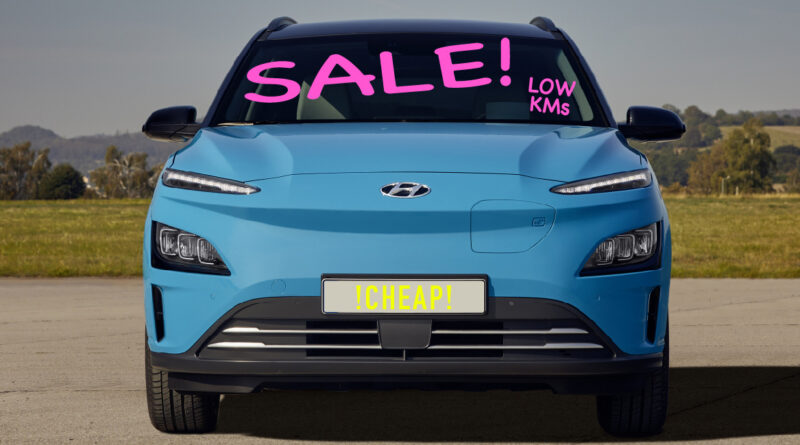 Hyundai Kona Electric on sale