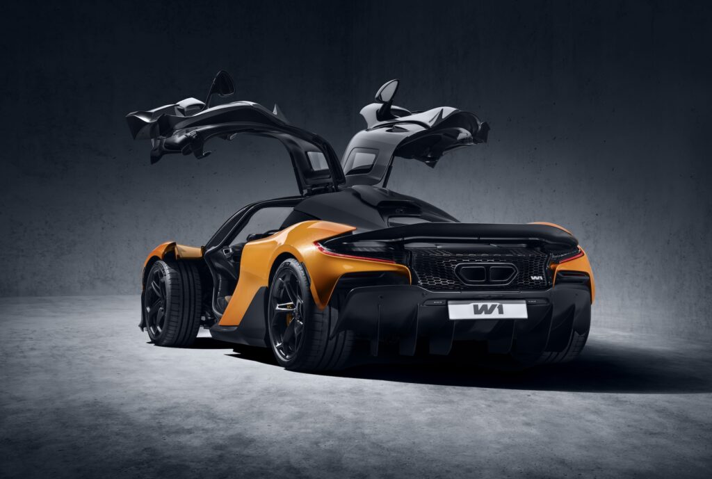 McLaren W1 pairs a V8 twin turbo engine with an electric motor to make more power than a Formula One car