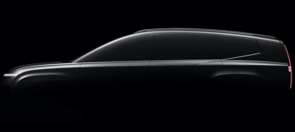 2025 Hyundai Ioniq 9 teaser image