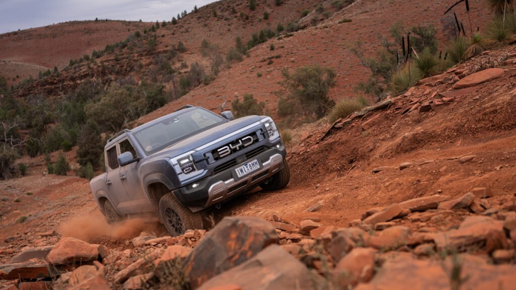 BYD Shark 6 Premium in the outback