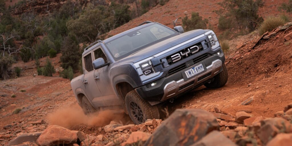 BYD Shark 6 Premium in the outback