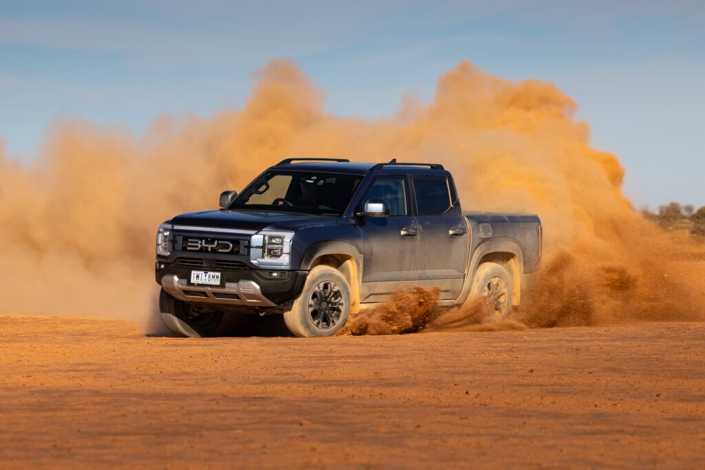 BYD Shark 6 Premium in the outback