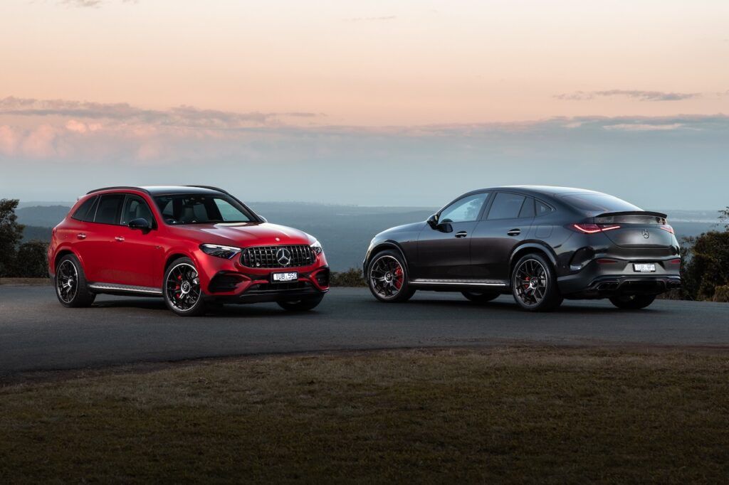 2025 Mercedes-AMG GLC 63 S E Performance SUV and Coupe.