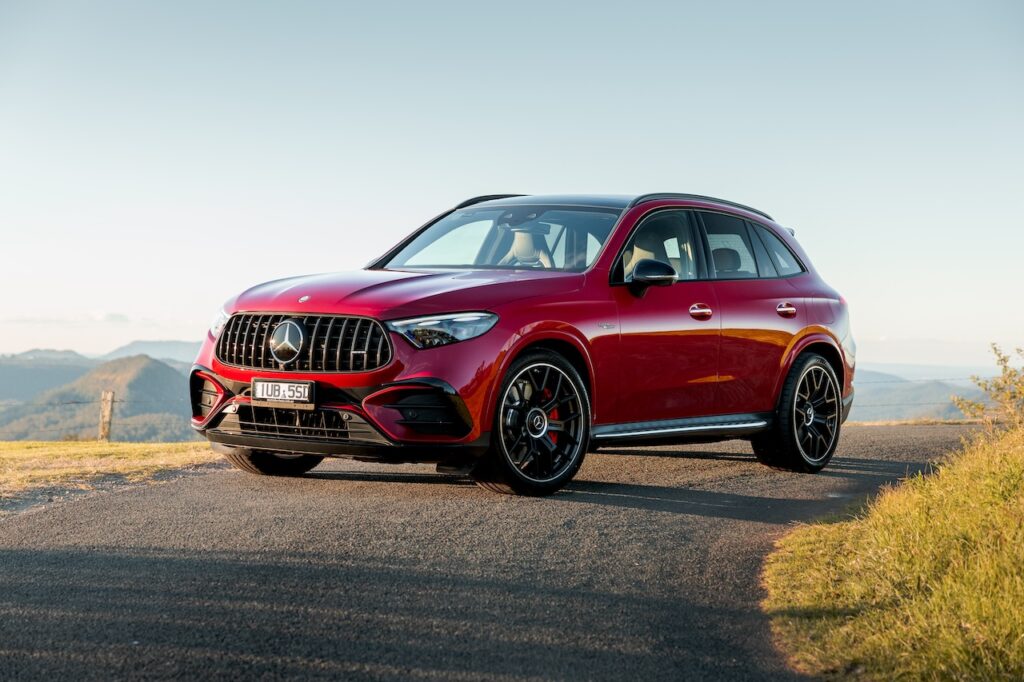 2025 Mercedes-AMG GLC 63 S E Performance SUV.