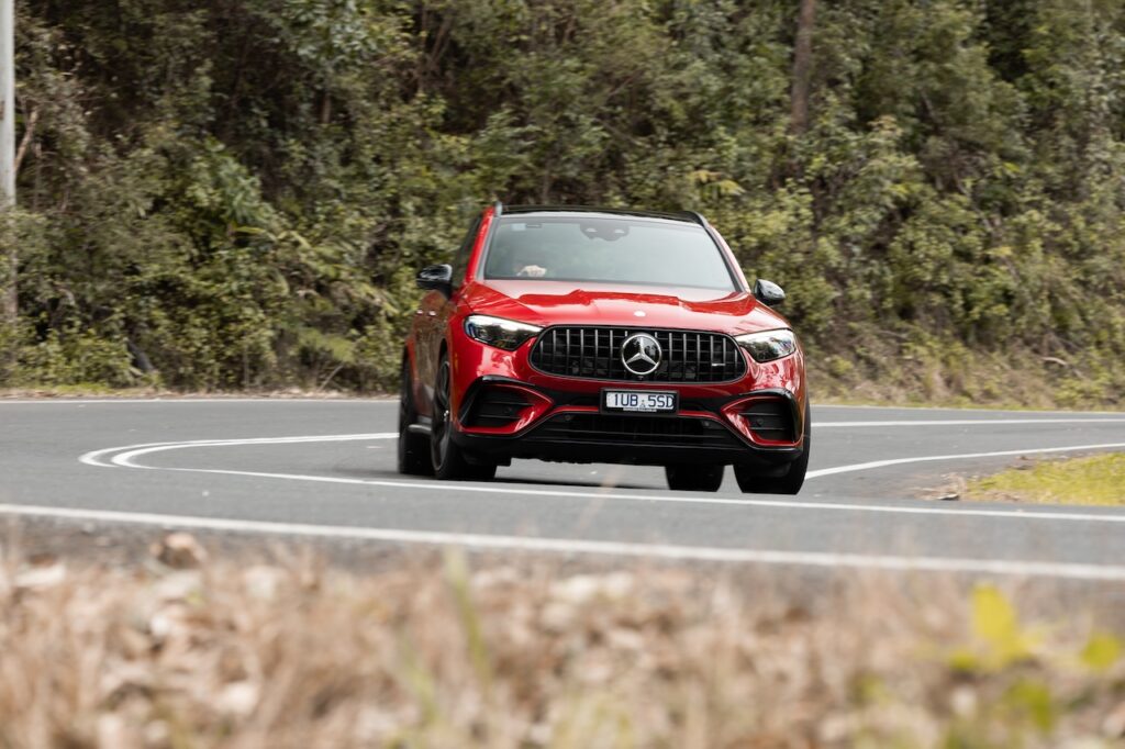 2025 Mercedes-AMG GLC 63 S E Performance SUV.