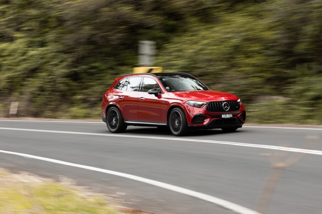 2025 Mercedes-AMG GLC 63 S E Performance SUV.