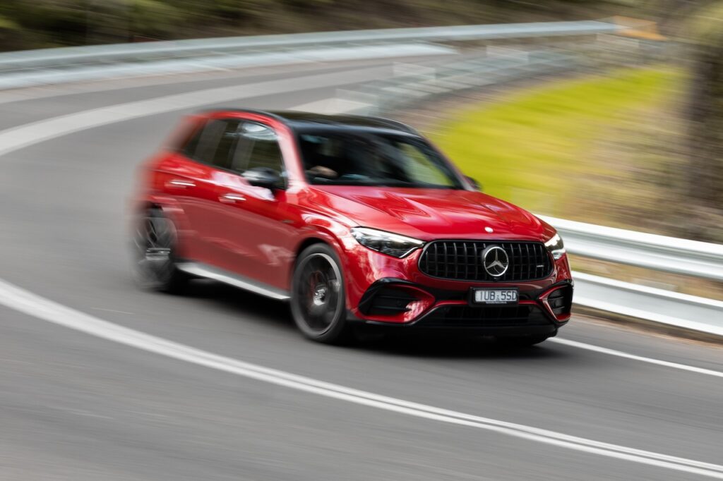 2025 Mercedes-AMG GLC 63 S E Performance SUV.