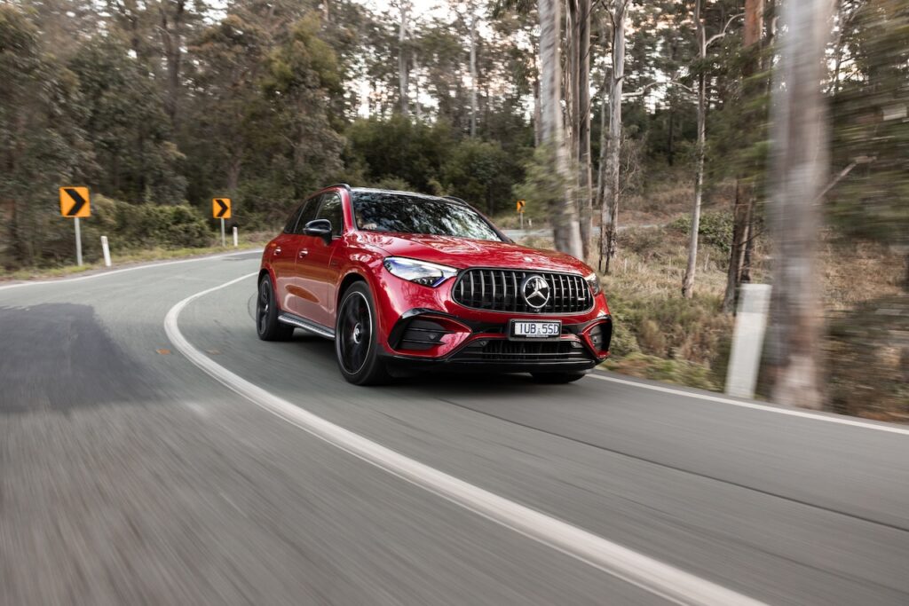 2025 Mercedes-AMG GLC 63 S E Performance SUV.