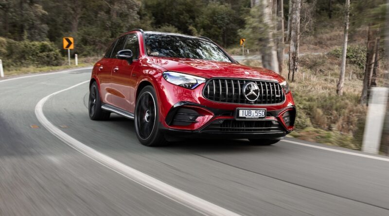 2025 Mercedes-AMG GLC 63 S E Performance SUV.