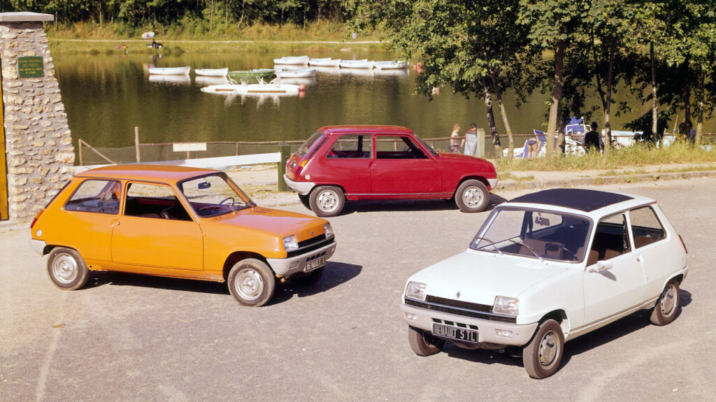 1975 Renault 5 range