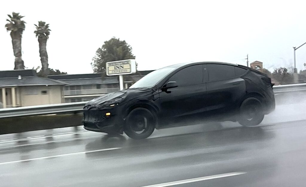 2025 Tesal Model Y Juniper.