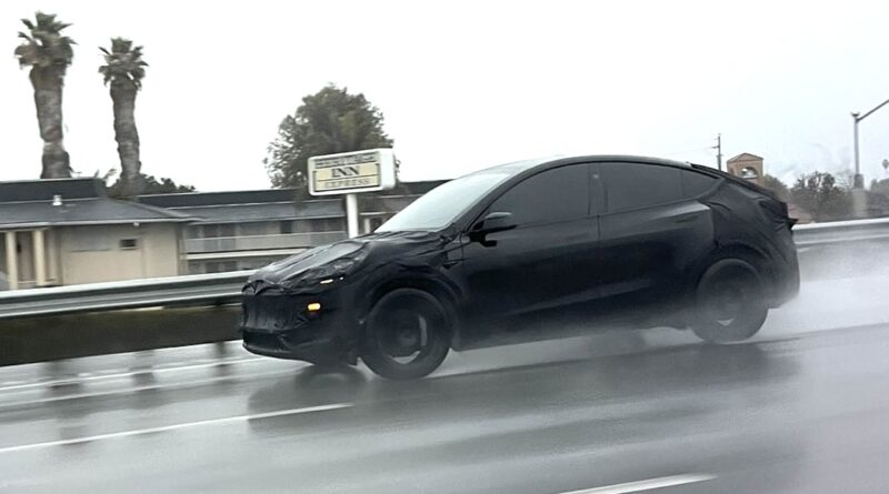 2025 Tesal Model Y Juniper.