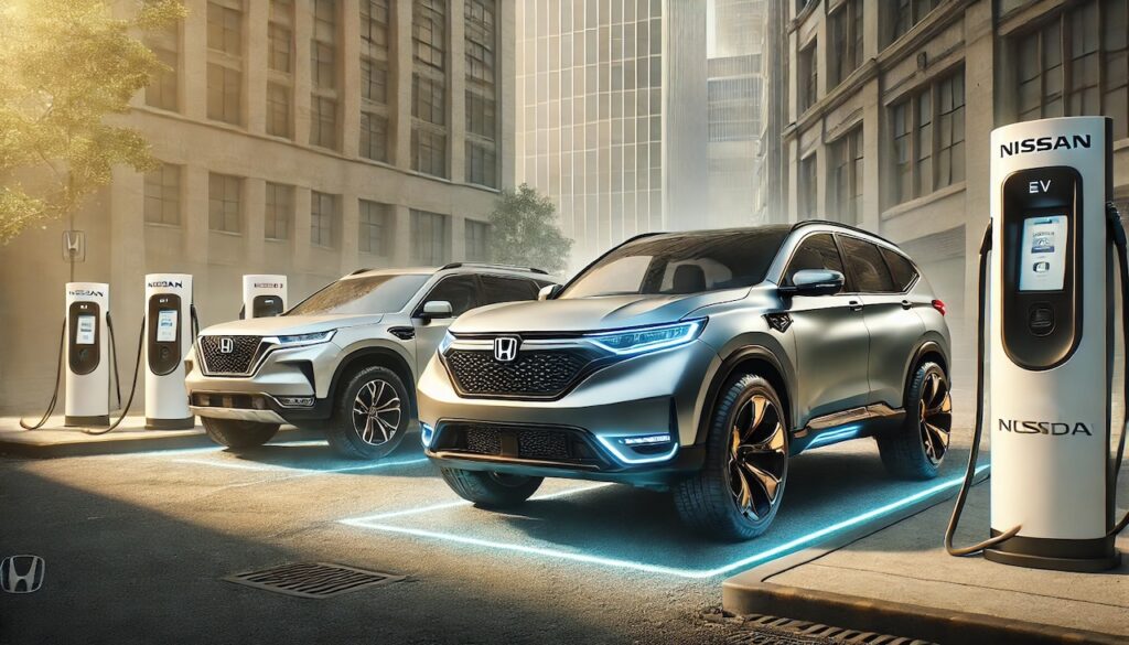 Honda-Nissan-Mitsubsihi merger.