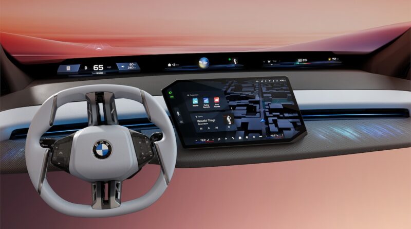 BMW Neue Klasse new generation iDrive.