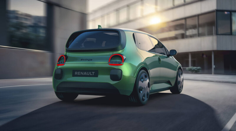 2025 Twingo E-Tech electric prototype